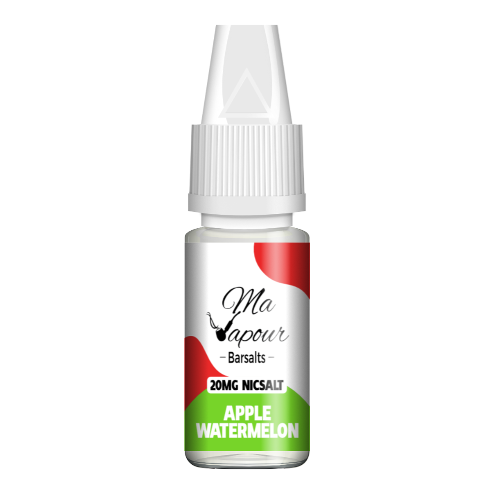 Apple Watermelon Ma Vapour Barsalts 10ml Nic Salt Eliquid