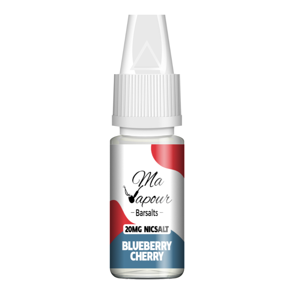 Blueberry Cherry Ma Vapour Barsalts 10ml Nic Salt Eliquid