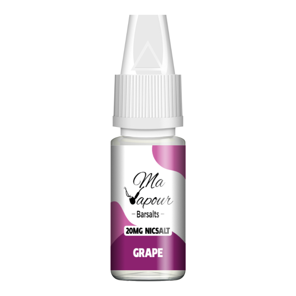 Grape Ma Vapour Barsalts 10ml Nic Salt Eliquid