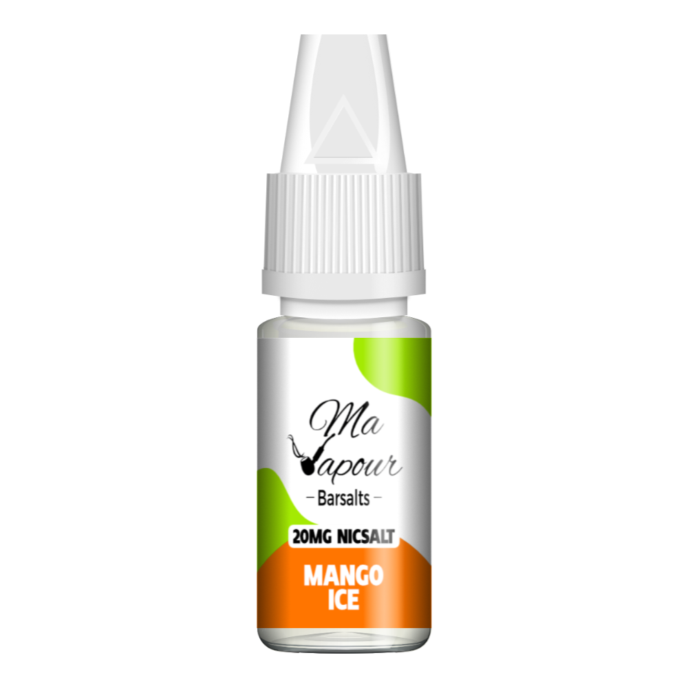 Mango Ice Ma Vapour Barsalts 10ml Nic Salt Eliquid
