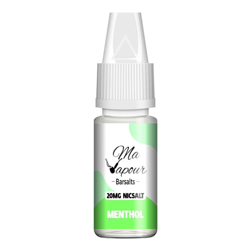 Menthol Ma Vapour Barsalts 10ml Nic Salt Eliquid