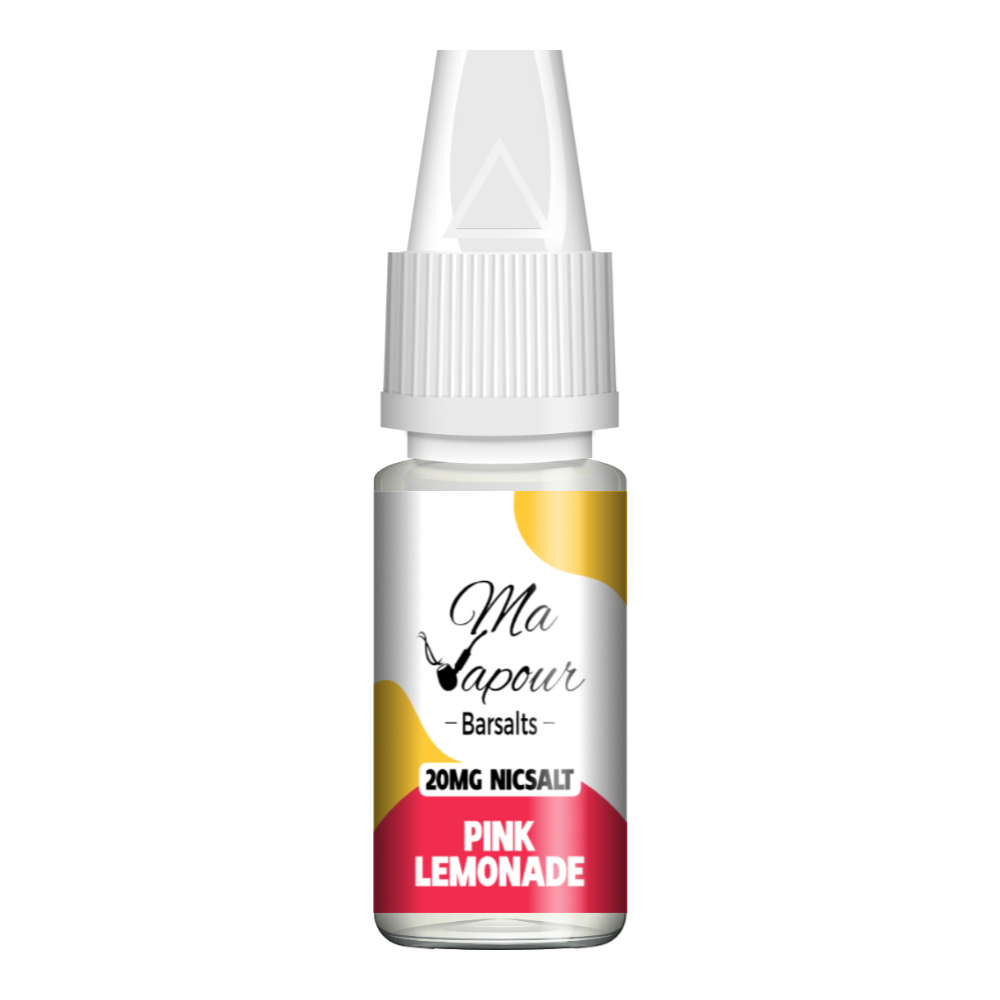 Pink Lemonade Ma Vapour Barsalts 10ml Nic Salt Eliquid