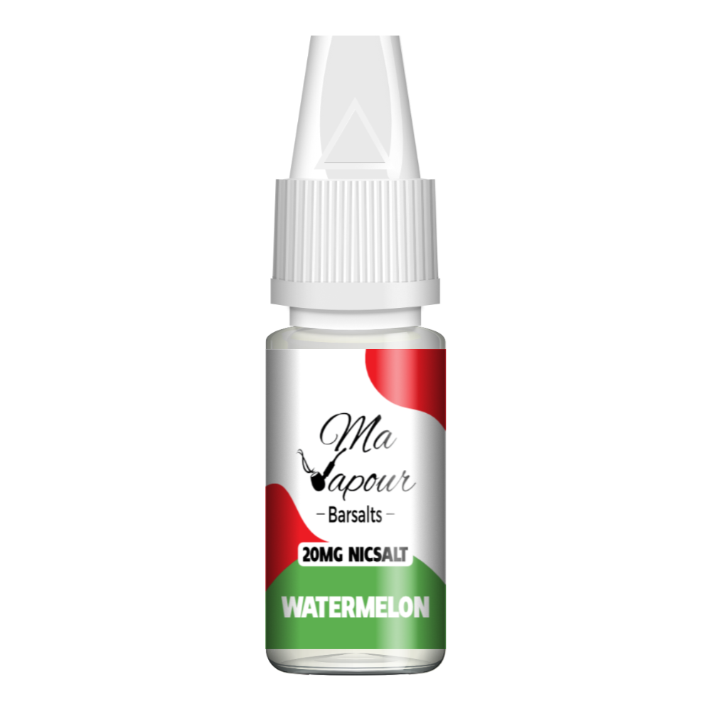 Watermelon Ma Vapour Barsalts 10ml Nic Salt Eliquid