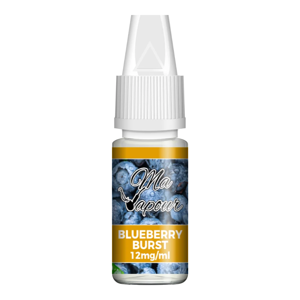 Blueberry Burst Ma Vapour 10ml Eliquid 60VG/40PG