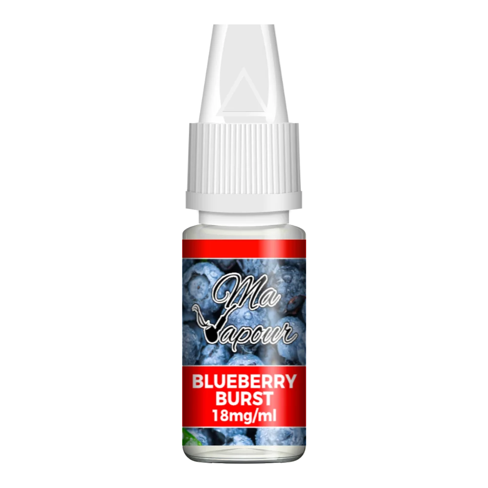 Blueberry Burst Ma Vapour 10ml Eliquid 60VG/40PG