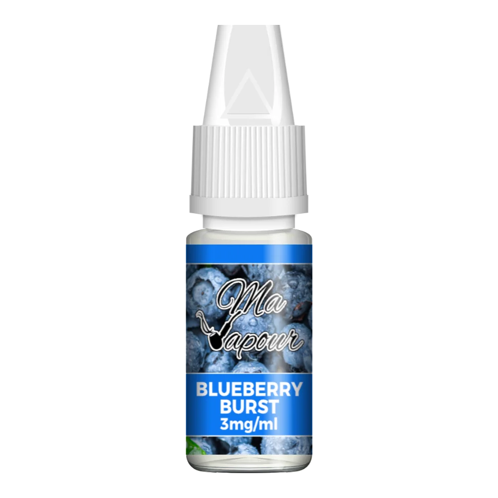 Blueberry Burst Ma Vapour 10ml Eliquid 60VG/40PG