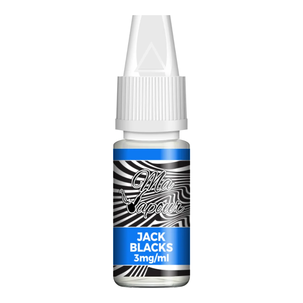 Black Jack Ma Vapour 10ml Eliquid 60VG/40PG