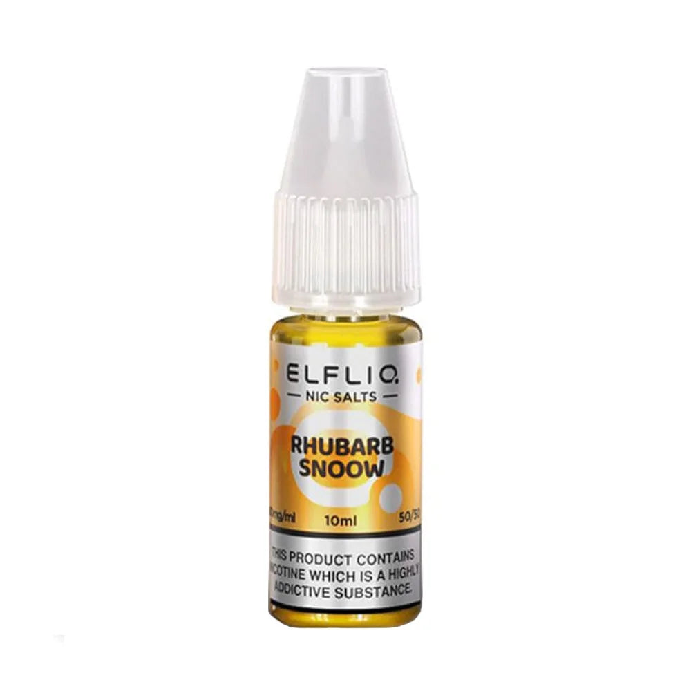 Rhubarb Snoow ELFLIQ 10ml Nic Salt Eliquid
