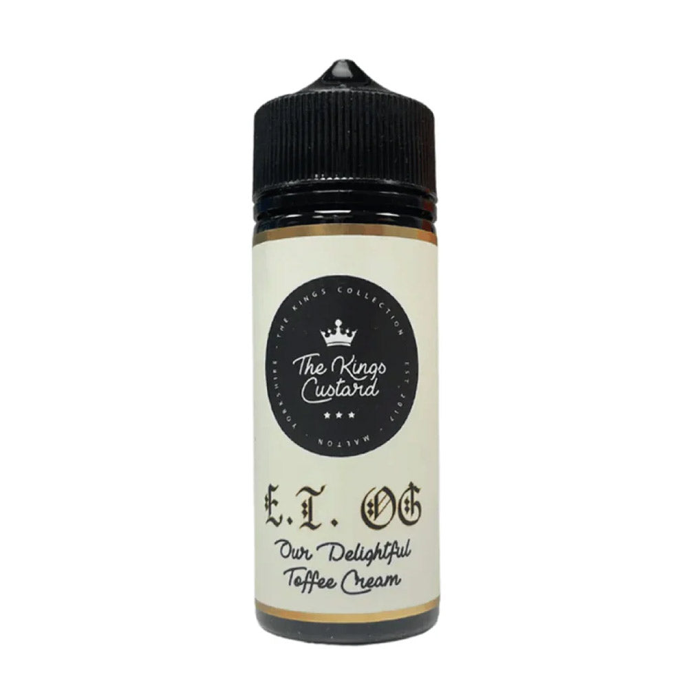 English Toffee OG The Kings Custard 100ml Shortfill Eliquid