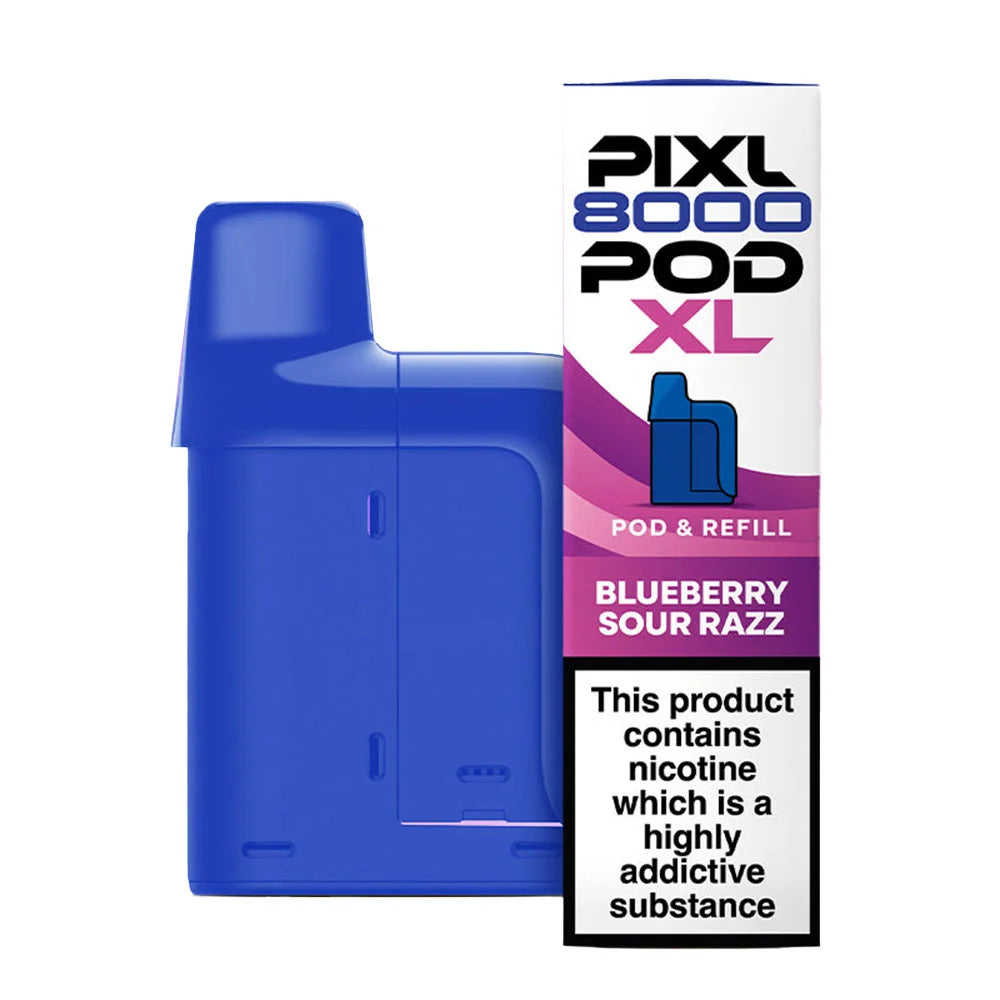 PIXL 8000 Prefilled Pods - Blueberry Sour Razz