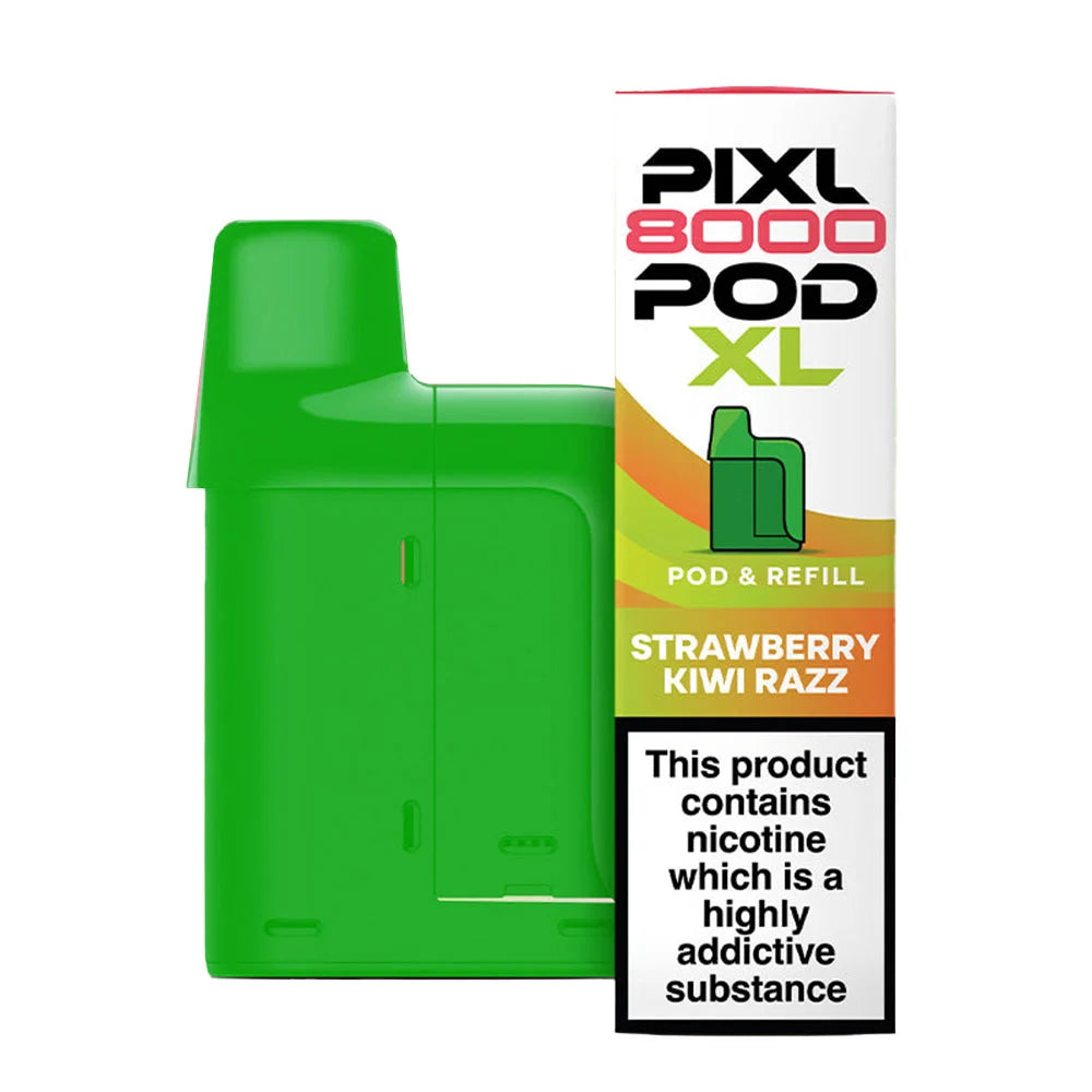 PIXL 8000 Prefilled Pods - Strawberry Kiwi Razz