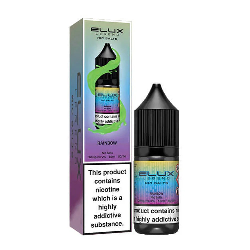 Rainbow Elux Legend 10ml Nic Salt Eliquid