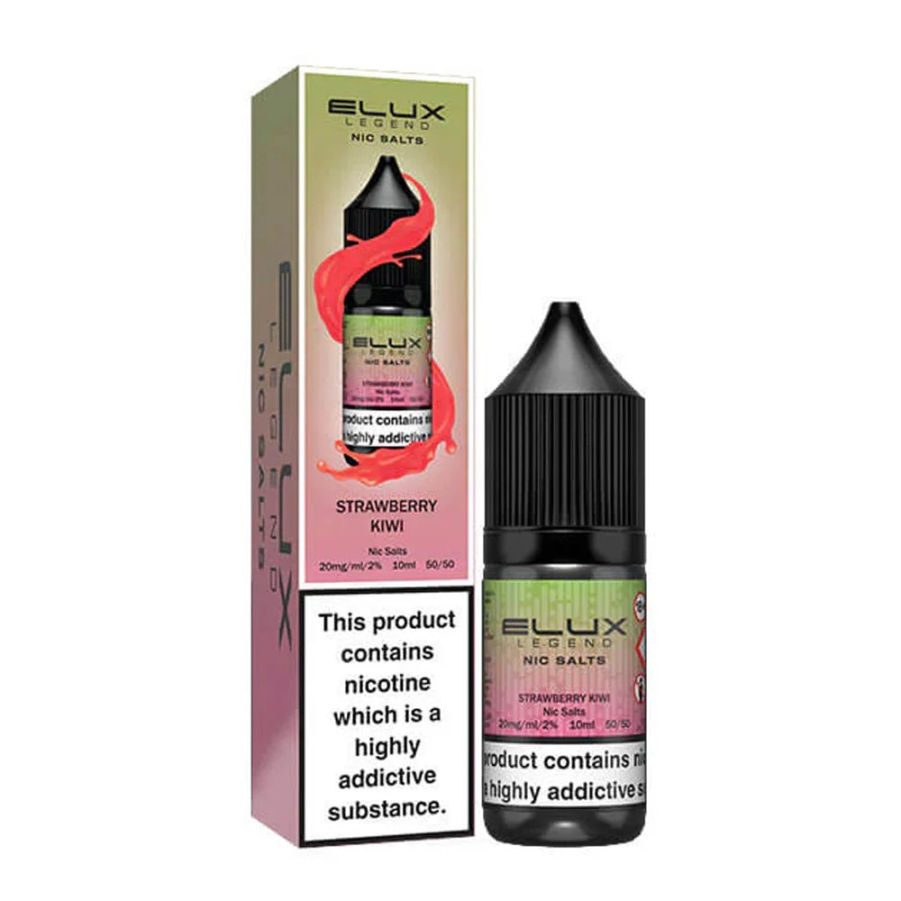 Strawberry Kiwi Elux Legend 10ml Nic Salt Eliquid