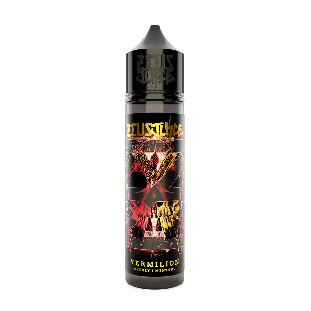 Vermilion Zeus Juice 50ml Shortfill Eliquid 70VG/30PG