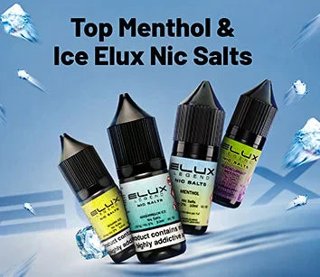 Top Menthol & Ice Elux Nic Salts for a Strong Hit