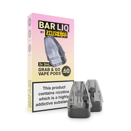 Zeus Juice Grab and Go Replacement Pods (Pack of 2)