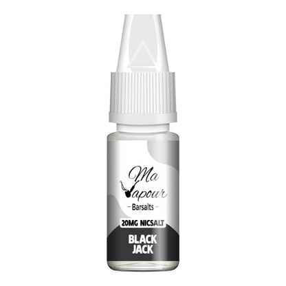 Black Jack Ma Vapour Barsalts 10ml Nic Salt Eliquid