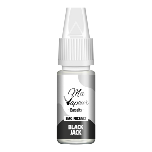 Black Jack Ma Vapour Barsalts 10ml Nic Salt Eliquid