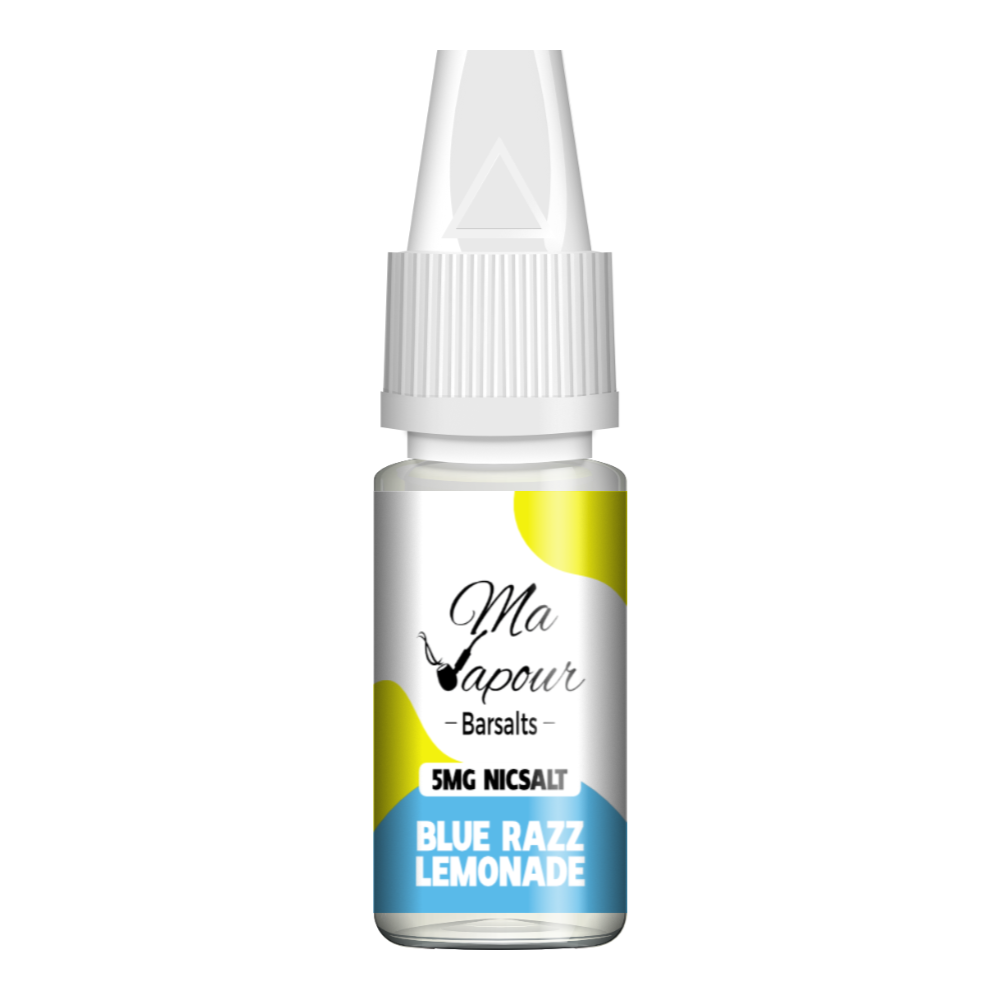 Blue Razz Lemonade Ma Vapour Barsalts 10ml Nic Salt Eliquid