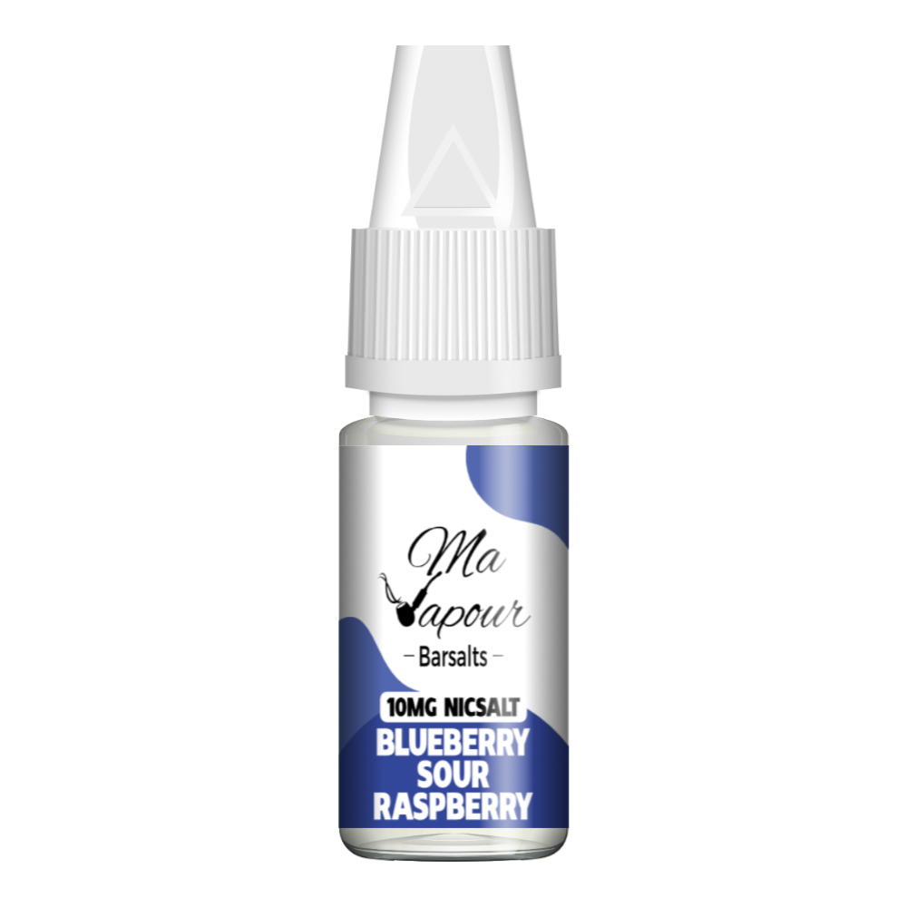 Blueberry Sour Raspberry Ma Vapour Barsalts 10ml Nic Salt Eliquid