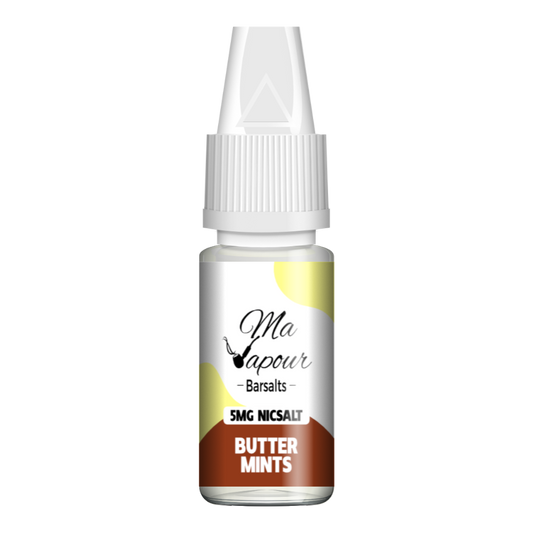Butter Mints Ma Vapour Barsalts 10ml Nic Salt Eliquid