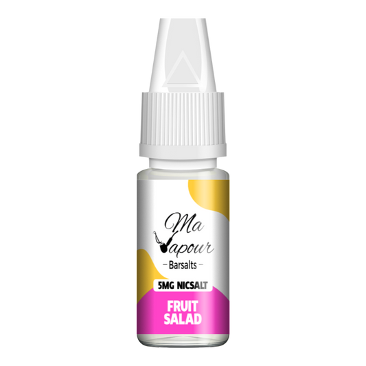 Fruit Salad Ma Vapour Barsalts 10ml Nic Salt Eliquid