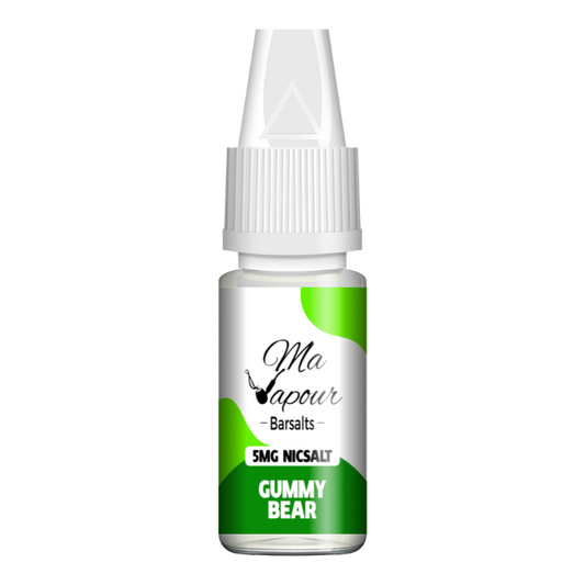 Gummy Bear Ma Vapour Barsalts 10ml Nic Salt Eliquid