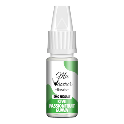 Kiwi Passion Fruit Guava Ma Vapour Barsalts 10ml Nic Salt Eliquid