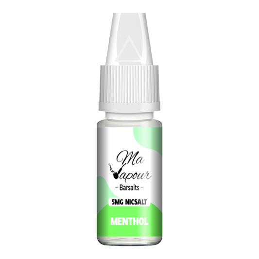 Menthol Ma Vapour Barsalts 10ml Nic Salt Eliquid