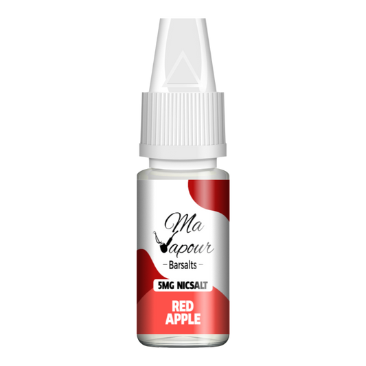 Red Apple Ma Vapour Barsalts 10ml Nic Salt Eliquid