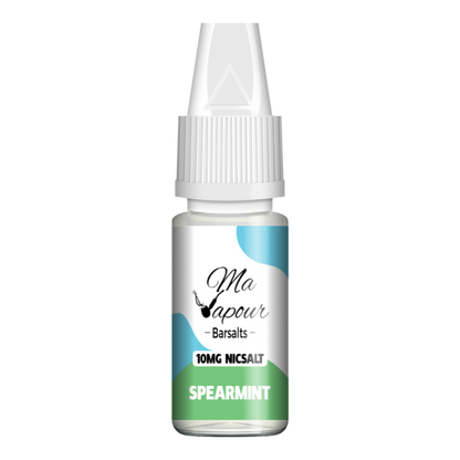 Spearmint Ma Vapour Barsalts 10ml Nic Salt Eliquid