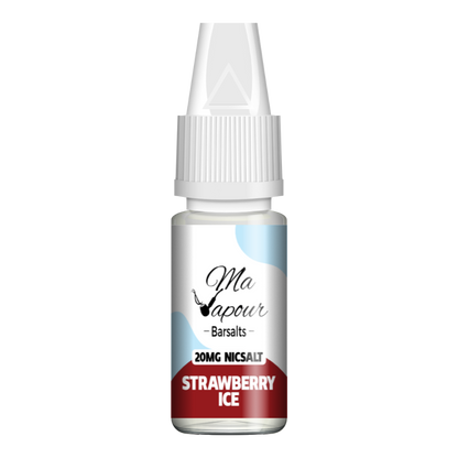 Strawberry Ice Ma Vapour Barsalts 10ml Nic Salt Eliquid