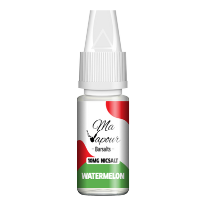 Watermelon Ma Vapour Barsalts 10ml Nic Salt Eliquid