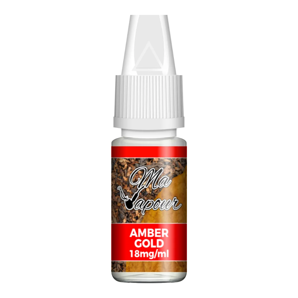Amber Gold Ma Vapour 10ml Eliquid 60VG/40PG