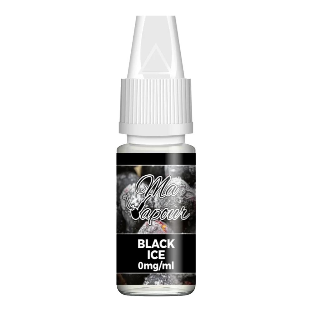 Black Ice Ma Vapour 10ml Eliquid 60VG/40PG