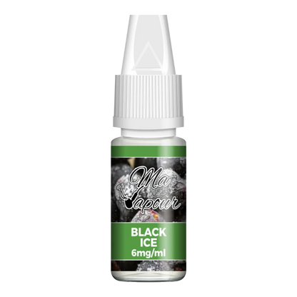 Black Ice Ma Vapour 10ml Eliquid 60VG/40PG