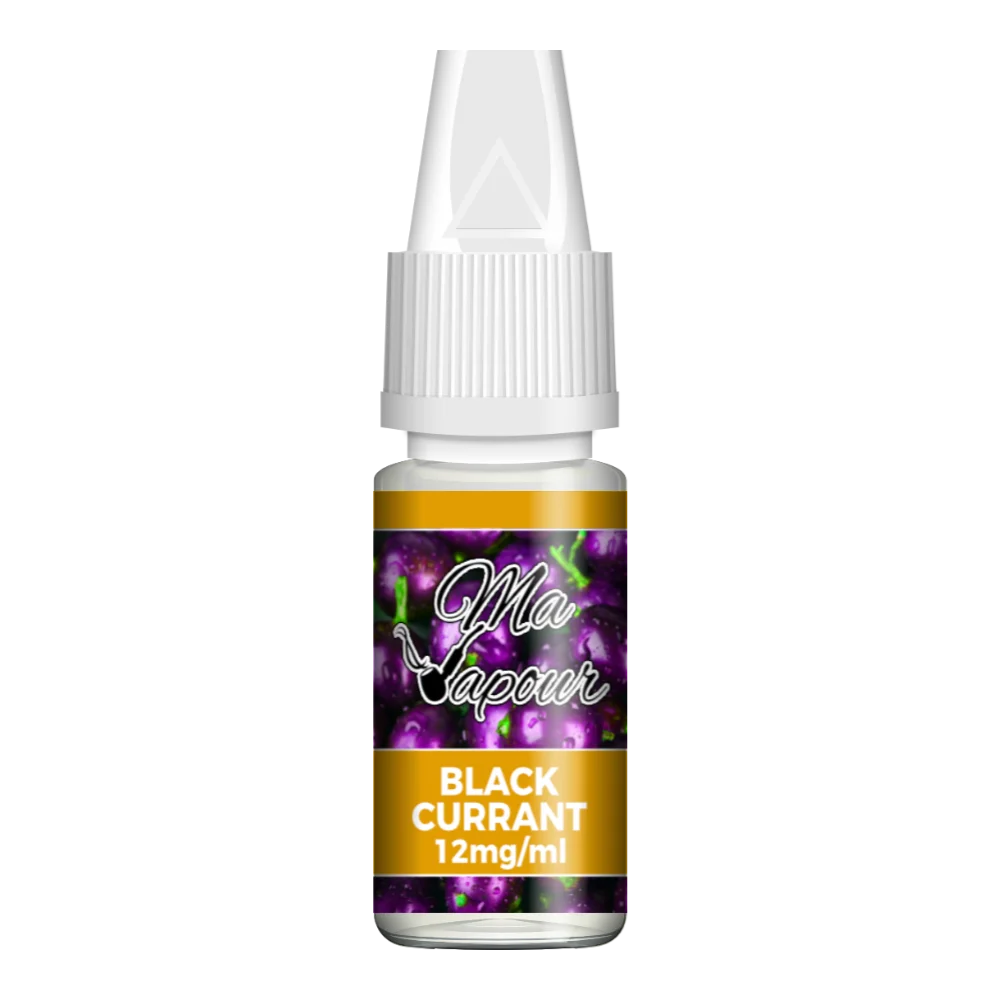 Blackcurrant Ma Vapour 10ml Eliquid 60VG/40PG