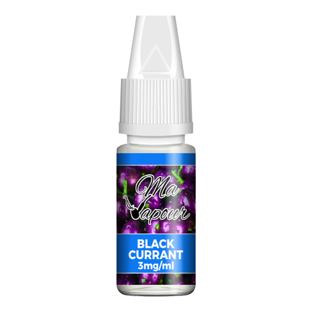 Blackcurrant Ma Vapour 10ml Eliquid 60VG/40PG