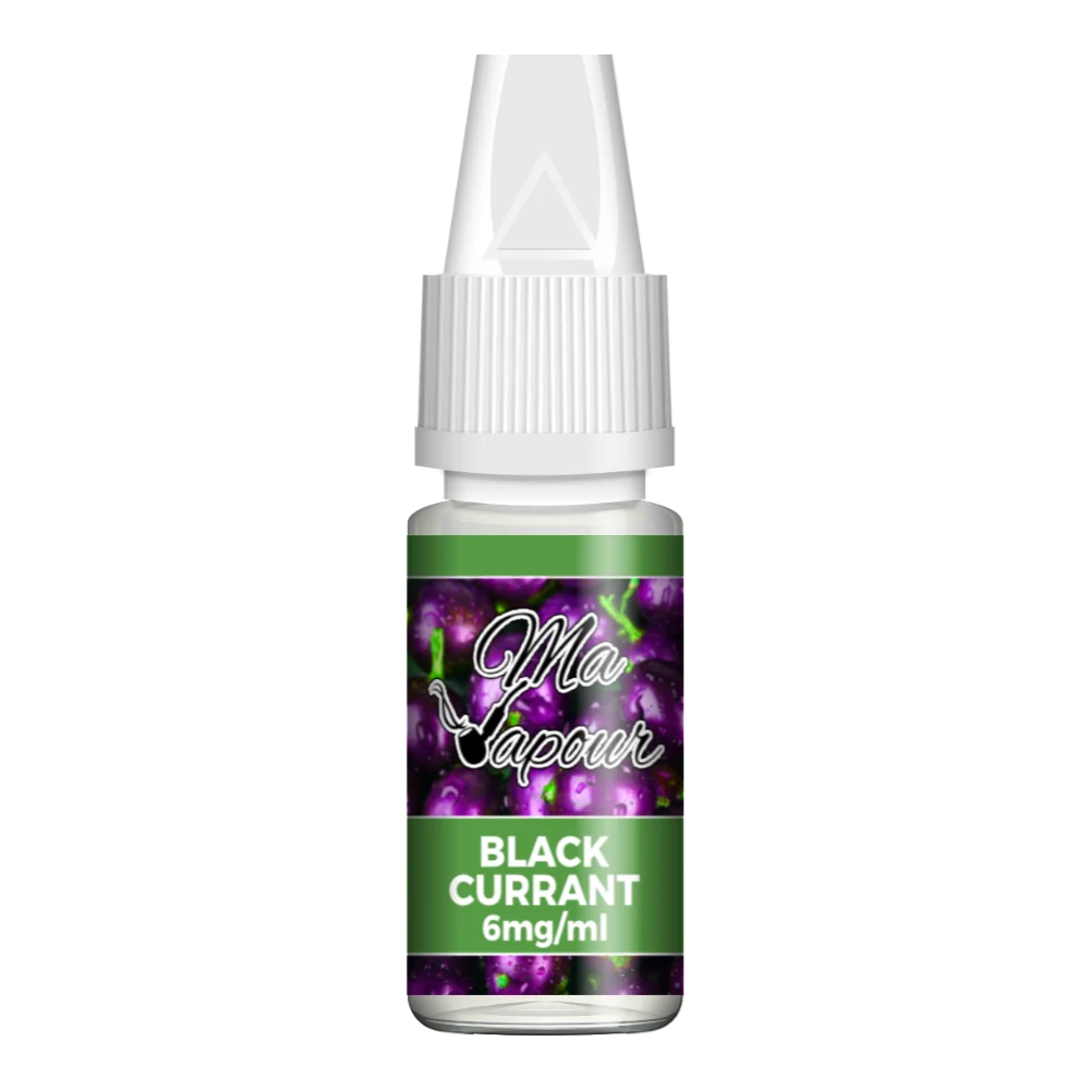 Blackcurrant Ma Vapour 10ml Eliquid 60VG/40PG