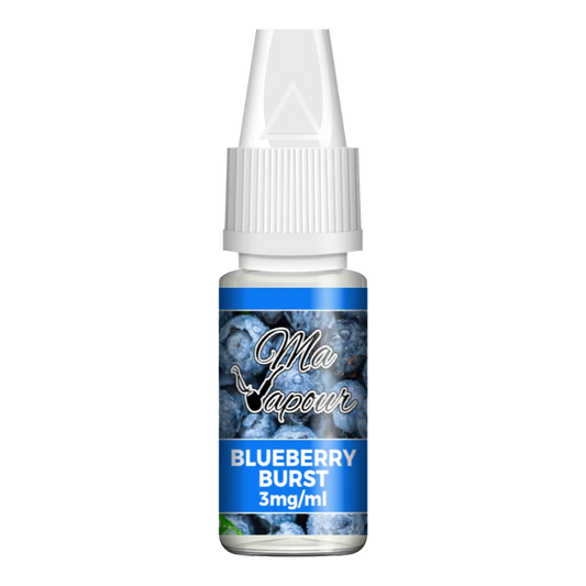 Blueberry Burst Ma Vapour 10ml Eliquid 60VG/40PG