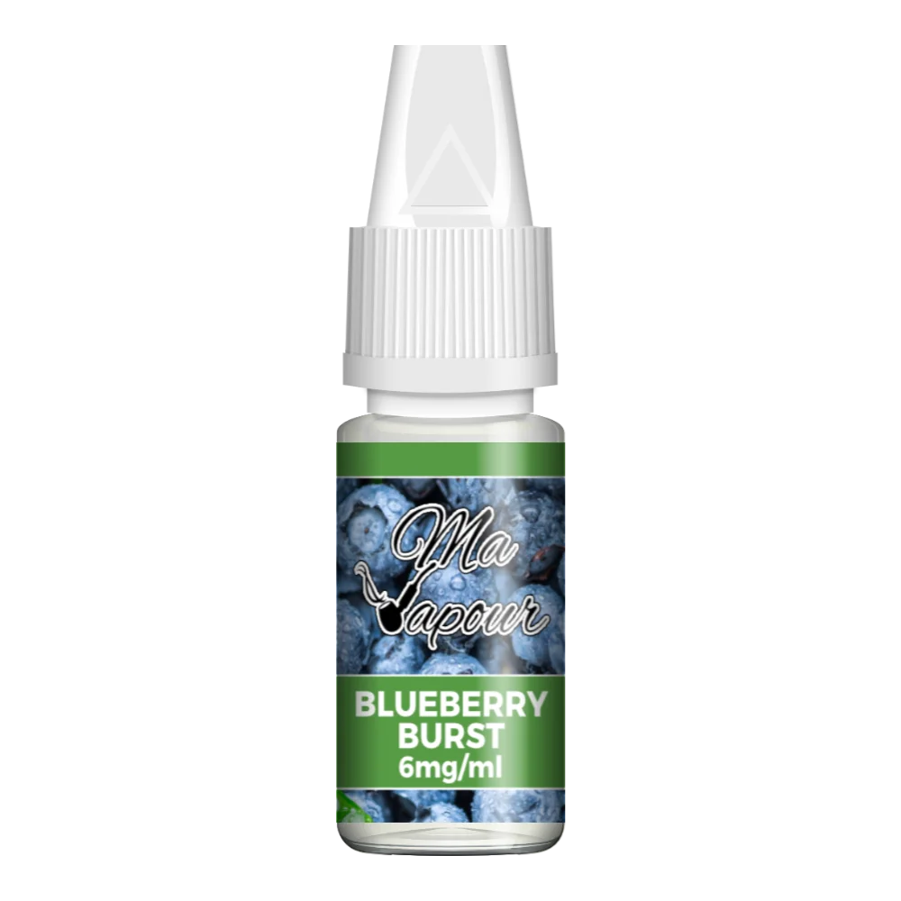 Blueberry Burst Ma Vapour 10ml Eliquid 60VG/40PG