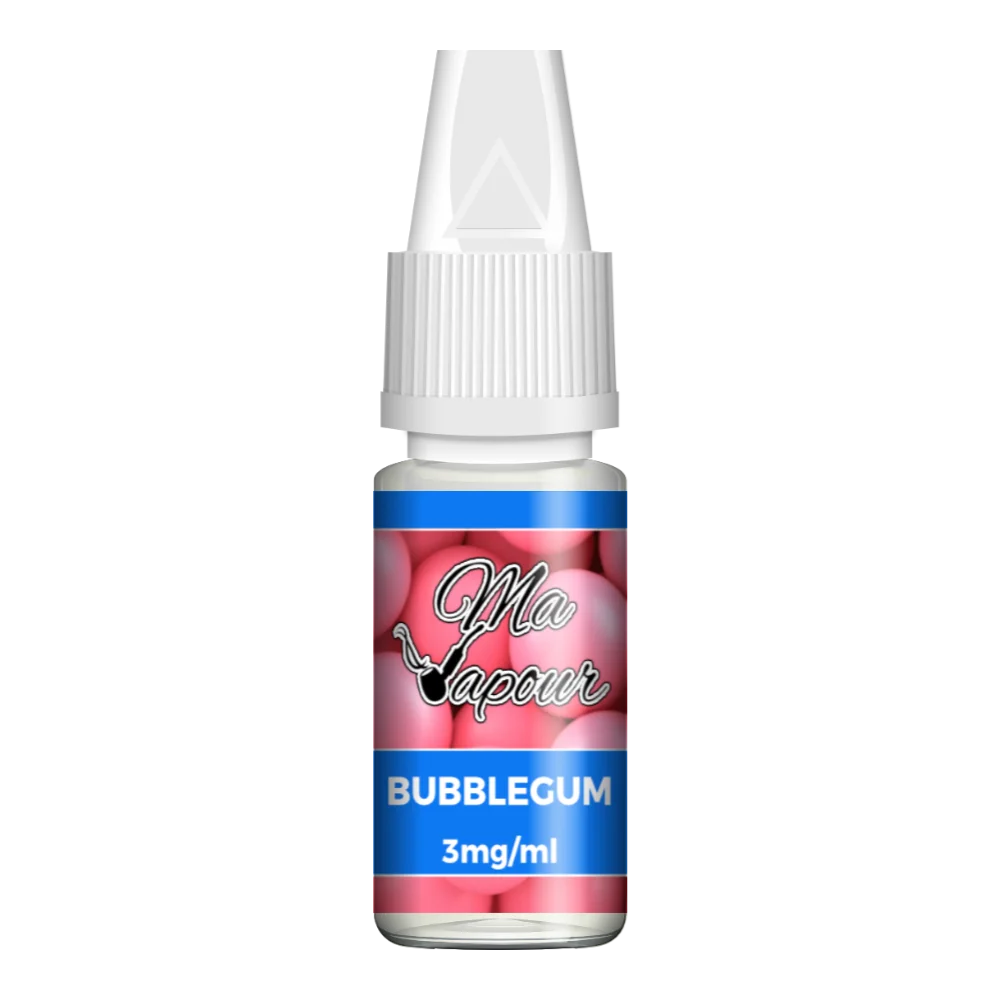 Bubblegum Ma Vapour 10ml Eliquid 60VG/40PG