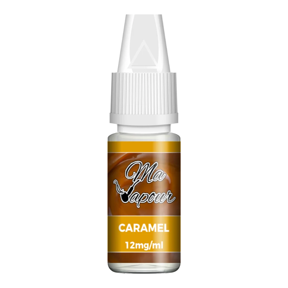 Ma Vapour E-liquid caramel flavour with 12mg nicotine