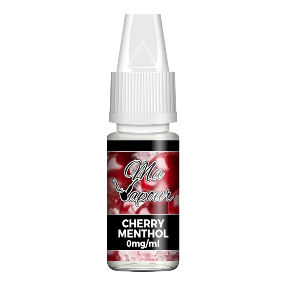 Cherry Menthol Ma Vapour 10ml Eliquid 60VG/40PG
