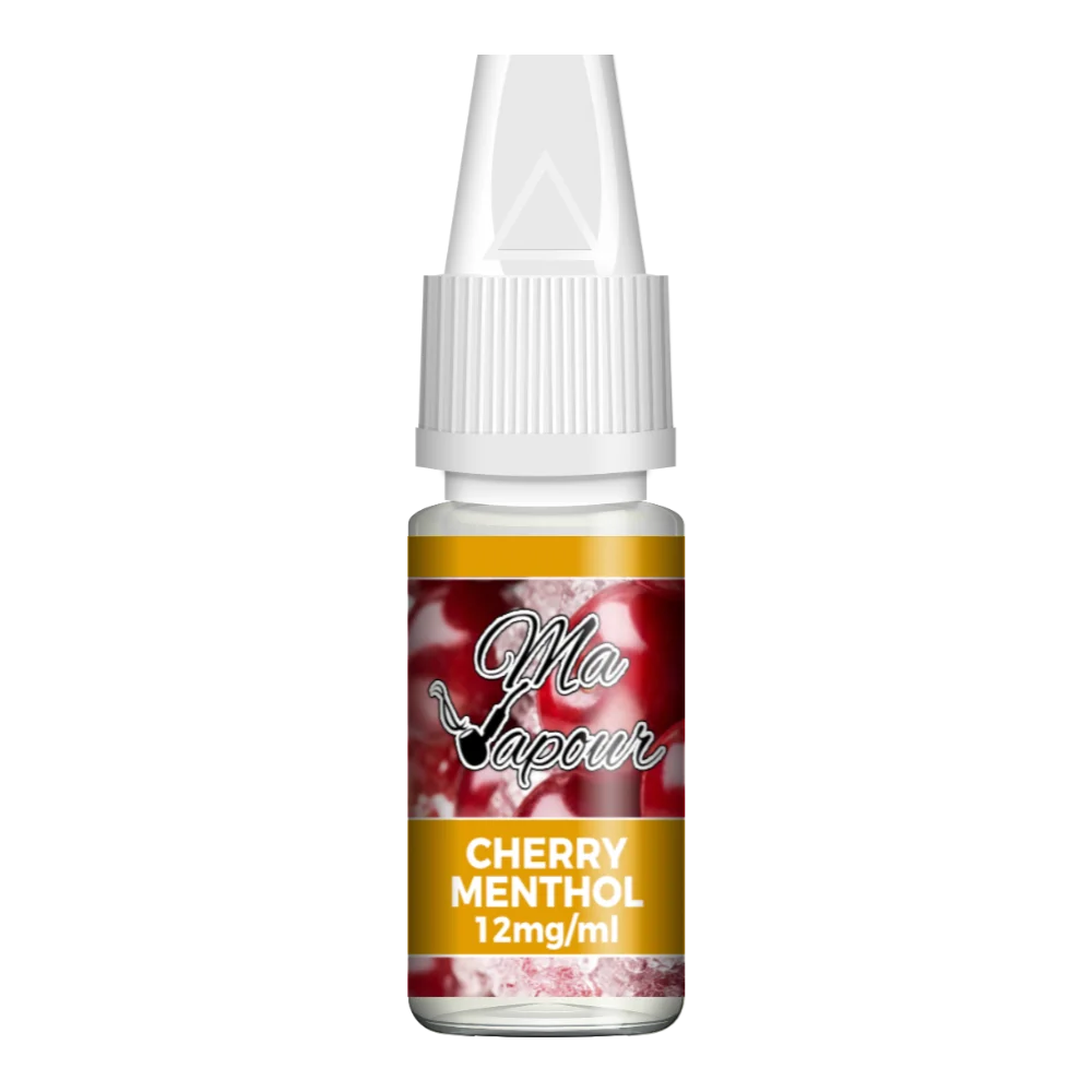 Cherry Menthol Ma Vapour 10ml Eliquid 60VG/40PG