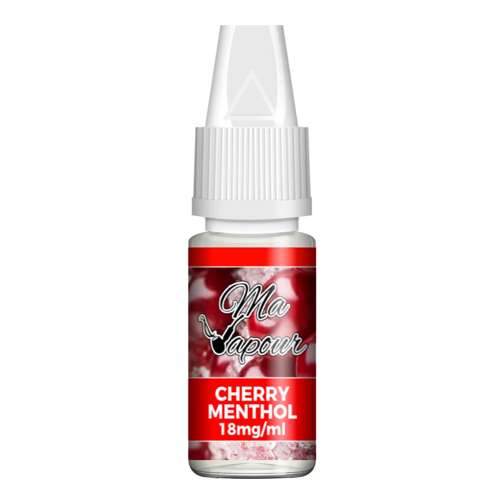 Cherry Menthol Ma Vapour 10ml Eliquid 60VG/40PG