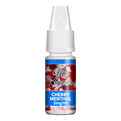 Cherry Menthol Ma Vapour 10ml Eliquid 60VG/40PG