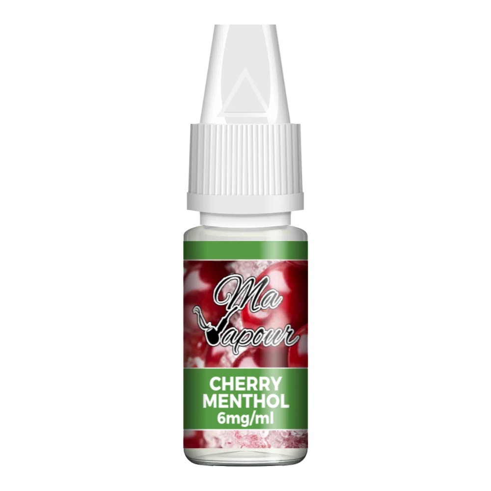 Cherry Menthol Ma Vapour 10ml Eliquid 60VG/40PG