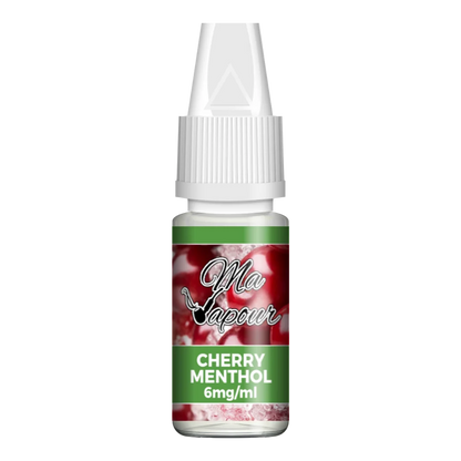 Cherry Menthol Ma Vapour 10ml Eliquid 60VG/40PG