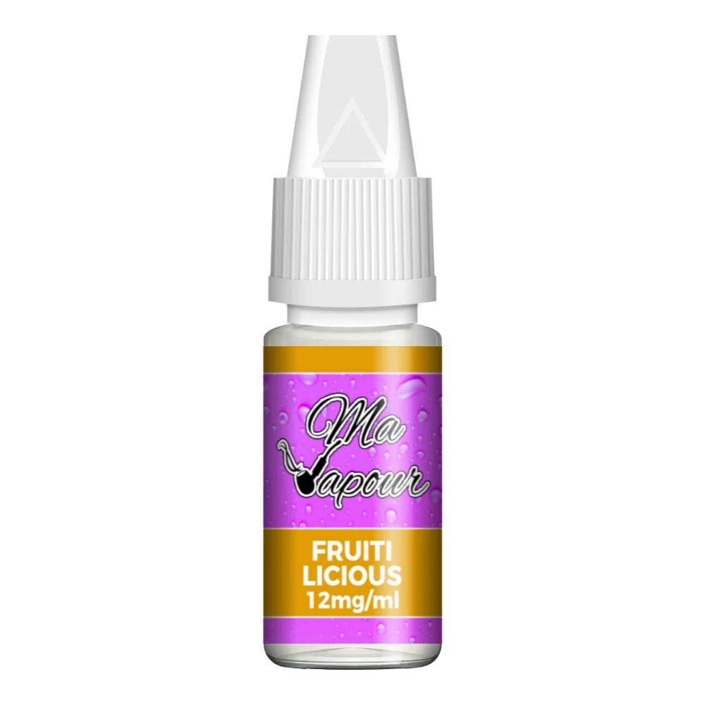 Fruitilicious Ma Vapour 10ml Eliquid 60VG/40PG